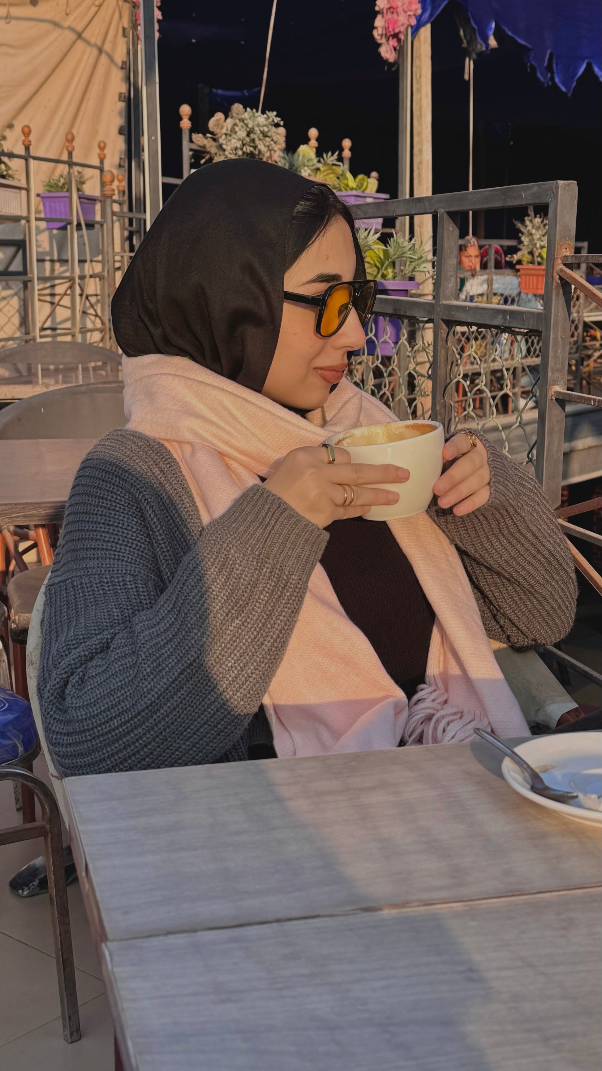 Rose | Winter Scarf - Viola Hijab