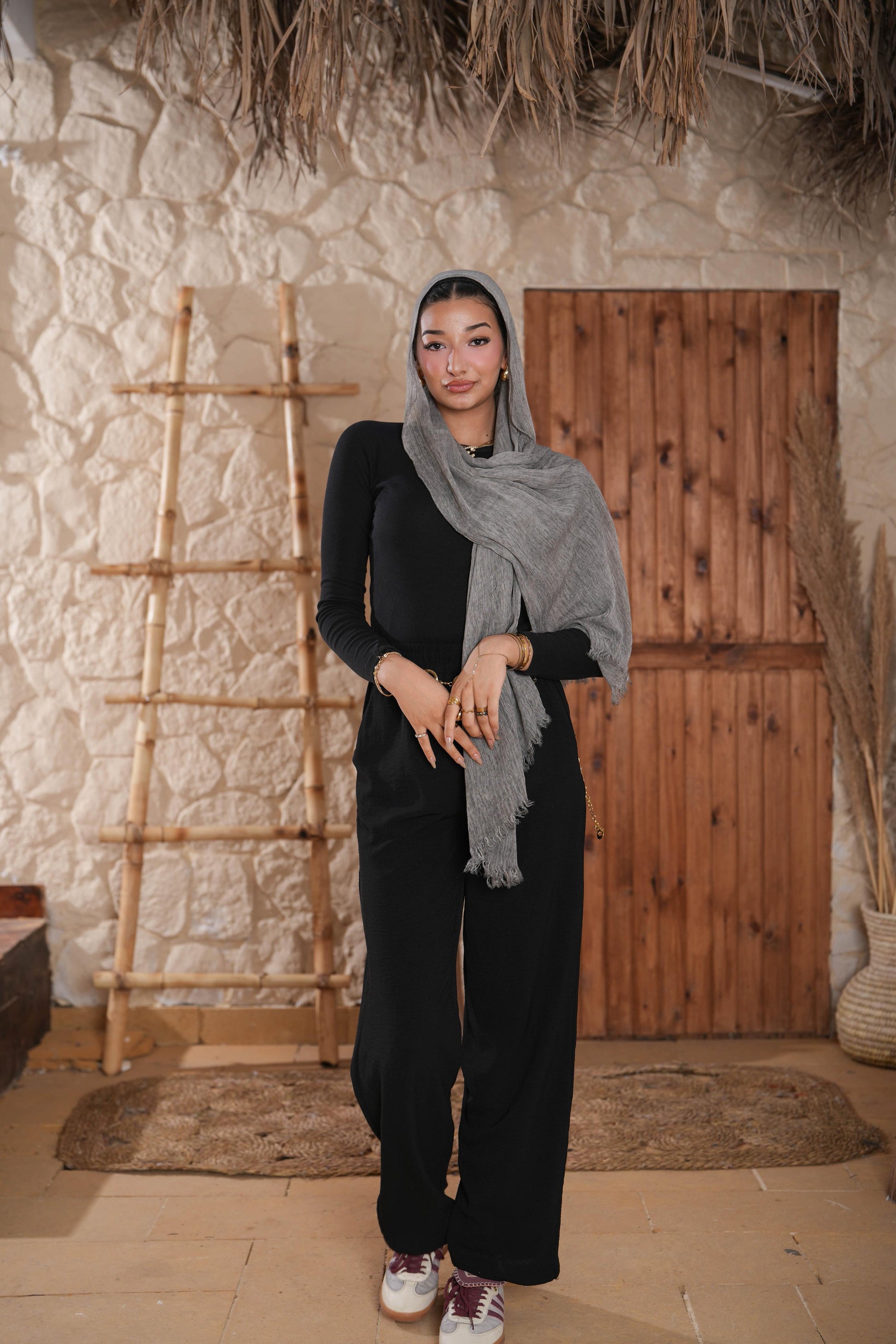 Mid Grey | Ruffled