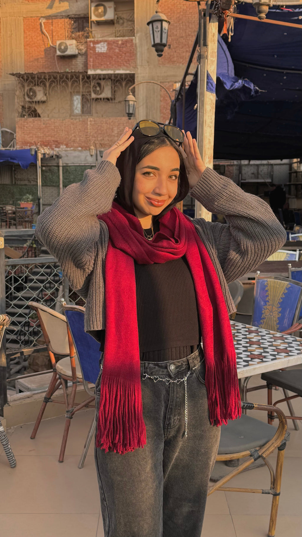 Burgundy | Winter Scarf - Viola Hijab