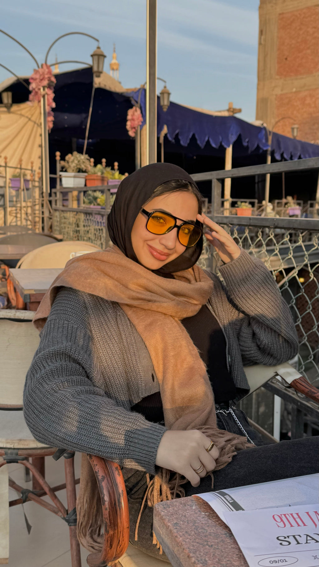 Cocoa | Winter Scarf - Viola Hijab
