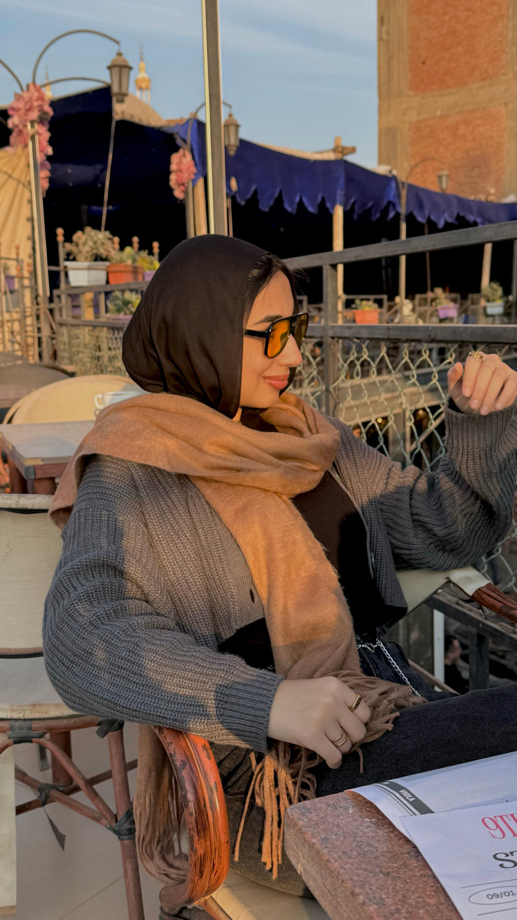 Cocoa | Winter Scarf - Viola Hijab