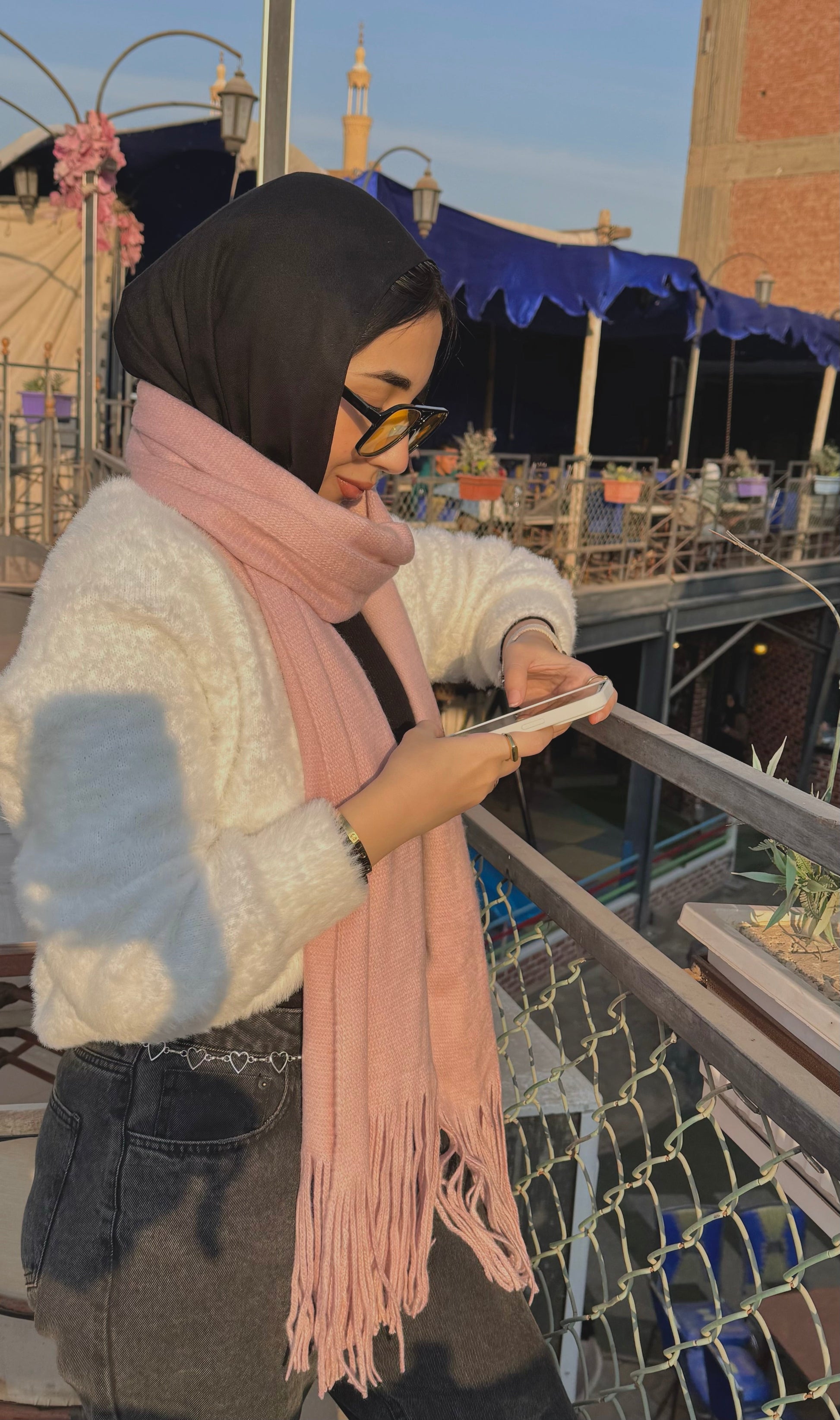 Dusty Pink | Winter Scarf - Viola Hijab