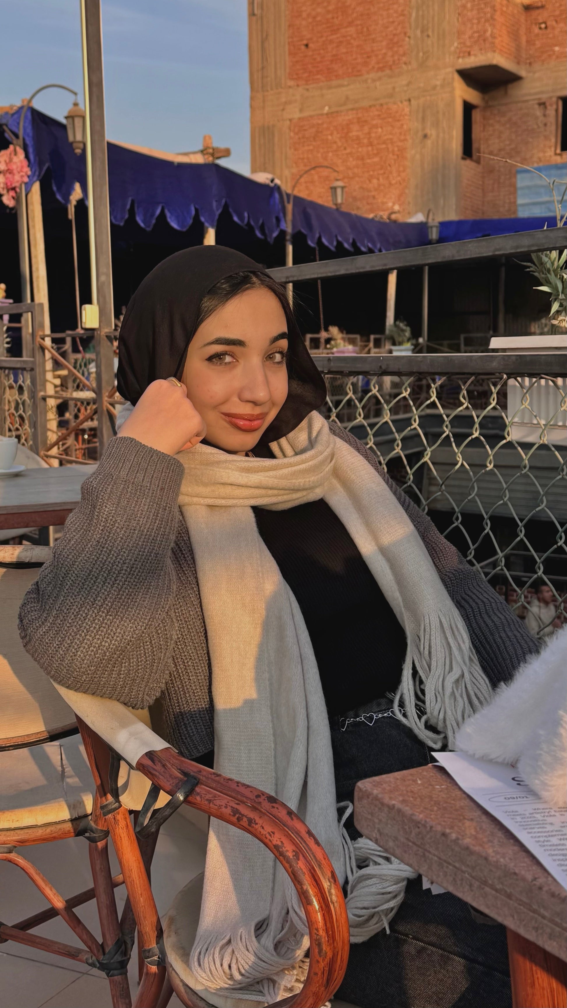 Warm Grey | Winter Scarf - Viola Hijab