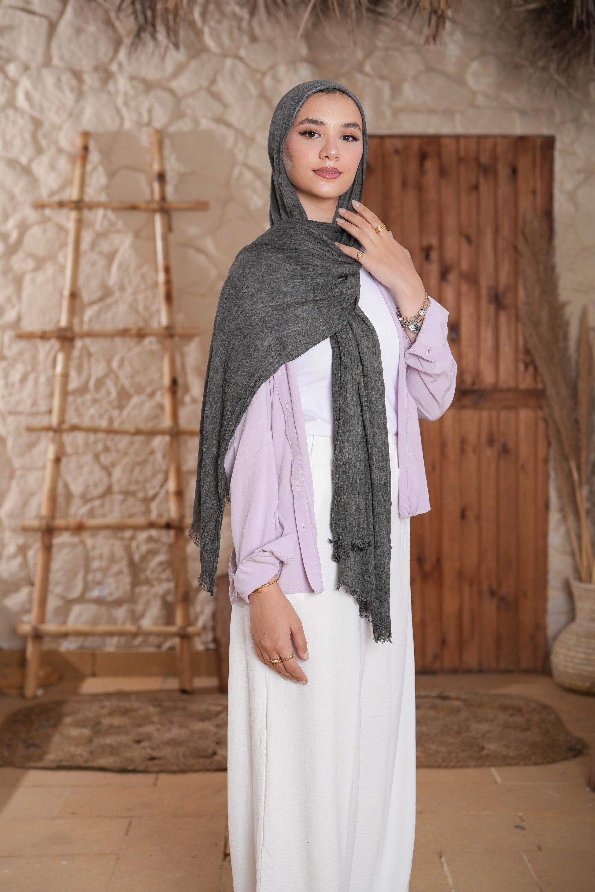 Dark Grey | Ruffled