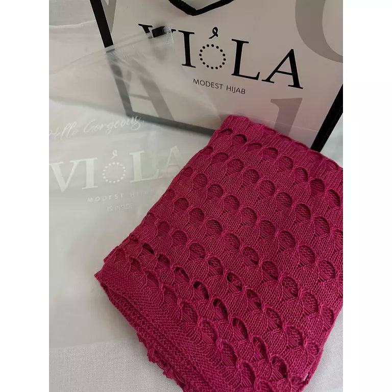Hotpink Mesh Top - Viola Hijab